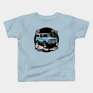 Ford Bronco Vintage Desert Kids T-Shirt